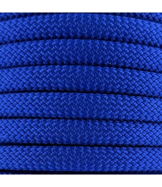 123Paracord 10MM Nylon Dog leash Electric Blue Premium