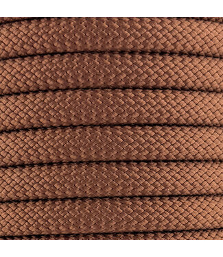 123Paracord 10MM Nylon Dog leash Chocolate Premium