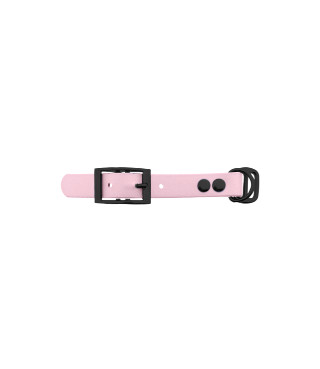Biothane adapter 19MM Dusty Pink/Black