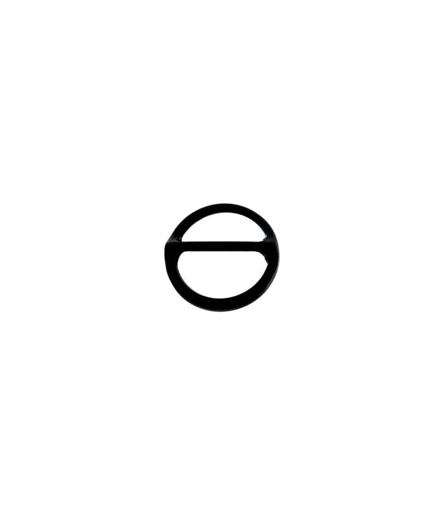 Stop / steg ring 20mm Black