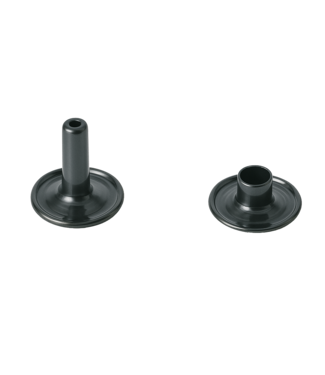 123Paracord Rivet 10X10 Grey (10 PCS)