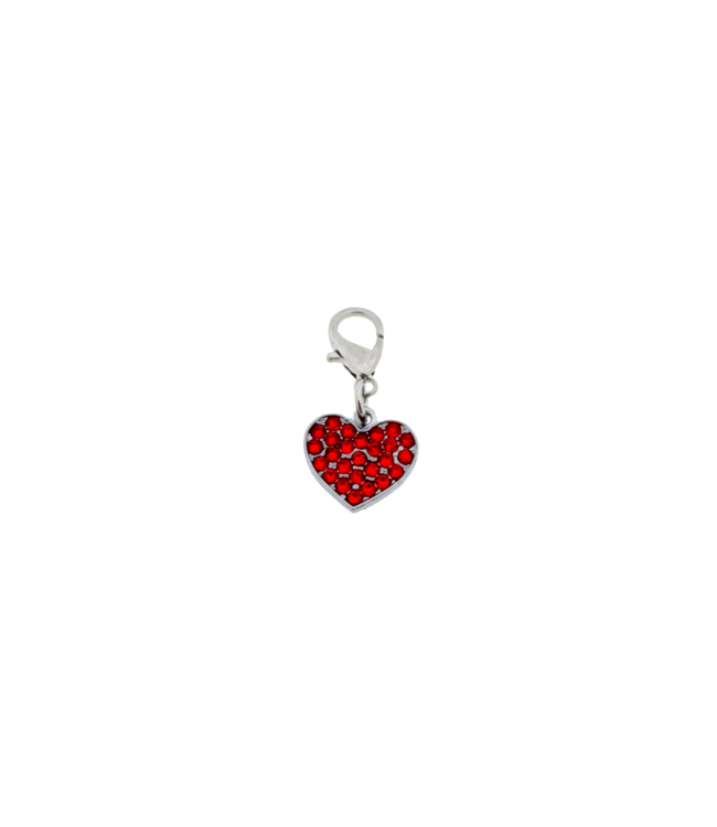 Charm Heart Red