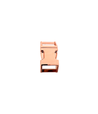 123Paracord Metal Side Release Buckle 16mm Rose Gold