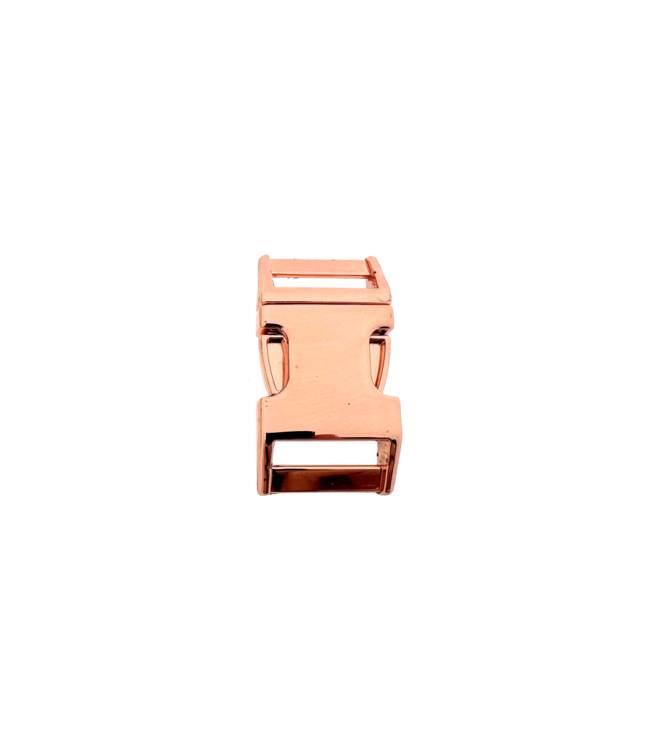 Metal Side Release Buckle 20mm Rose Gold