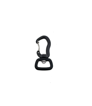 123Paracord Carabiner Hook Strong 71mm Grey
