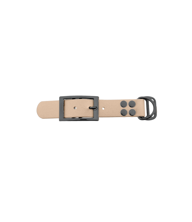 Biothane adapter 25mm Powder Tan/Grey