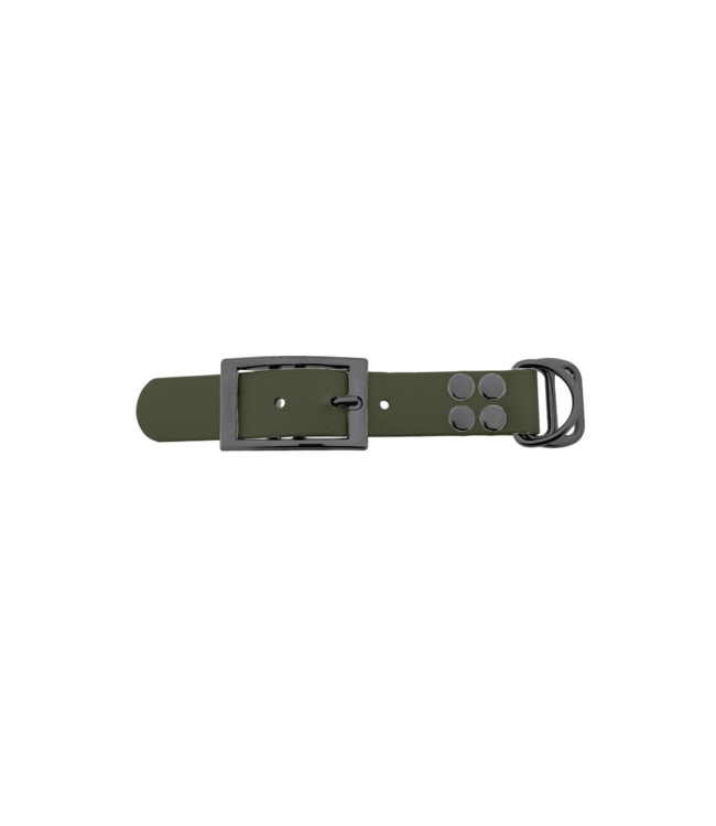 Biothane adapter 25mm Military Olive/Grey