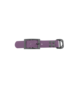 123Paracord Biothane adapter 25mm Marvelous Mauve/Grey