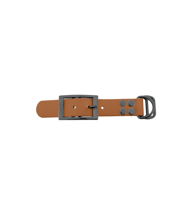 Biothane adapter 25mm Light Brown/Grey
