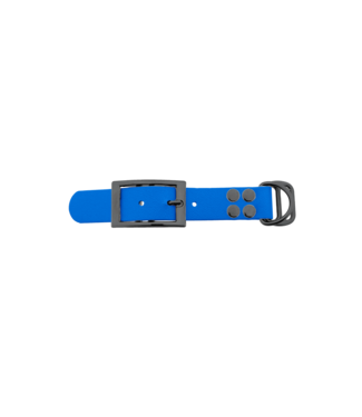 123Paracord Biothane adapter 25mm Light Blue/Grey
