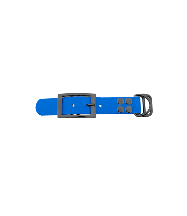 Biothane adapter 25mm Light Blue/Grey