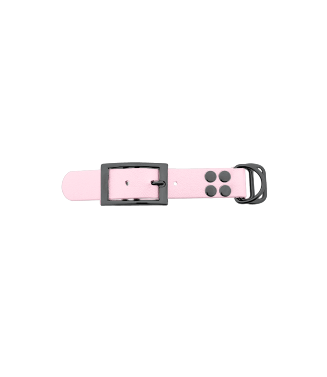 Biothane adapter 25mm Dusty Pink/Grey