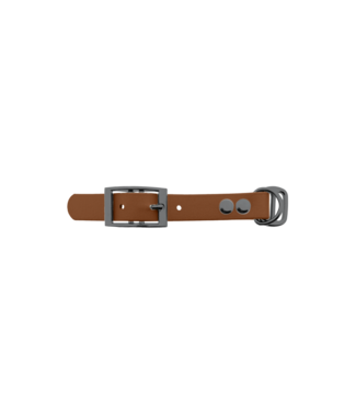 123Paracord Biothane adapter 19mm Brown/Grey