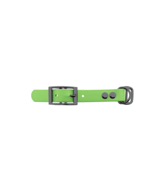 123Paracord Biothane adapter 19mm Apple Green/Grey