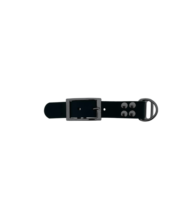 Pull-up leather adapter 25mm Black/Grey