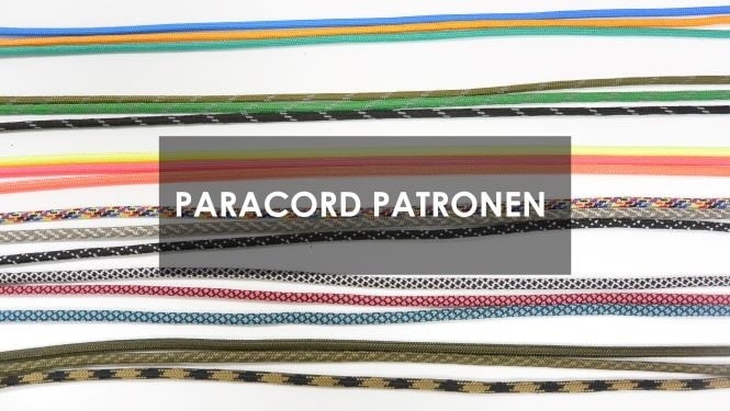 What different types of paracord patterns are there?