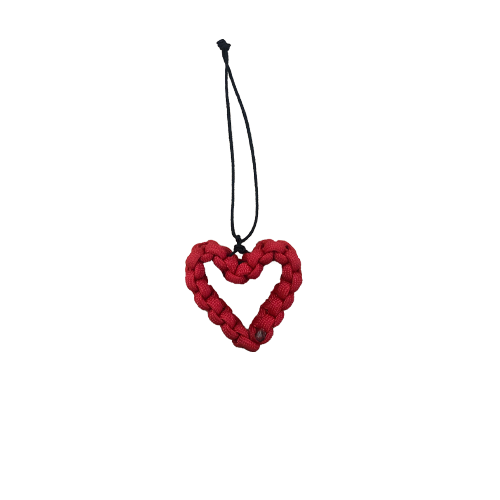 Paracord Valentine’s Day heart tutorial