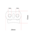 Cord stopper small Black