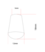 Cord end Black