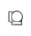 Halter ring double 25MM