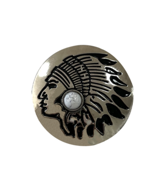 123Paracord Concho Indian white 30MM