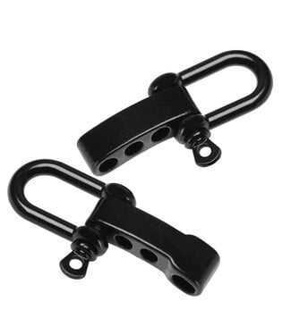 123Paracord Paracord D adjustable Shackle 11MM Black