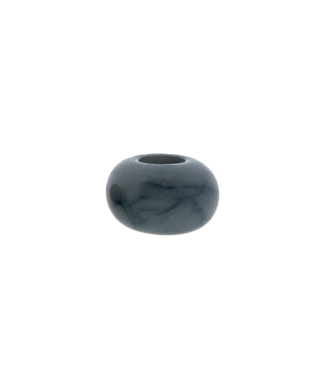 123Paracord Paracord bead 8X14MM Grey