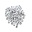123Paracord Paracord alphabet letter beads White I