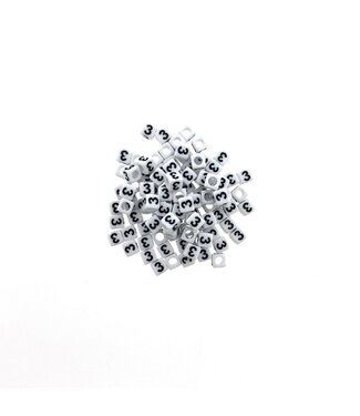 123Paracord Paracord number bead 3