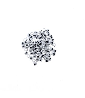 123Paracord Paracord number bead 5