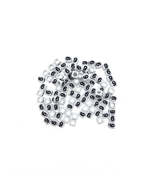 123Paracord Paracord number bead 6