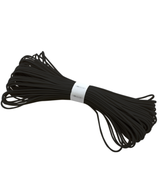123Paracord 10 meter Black