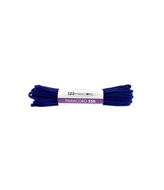 123Paracord Paracord 550 typ III Indigo - 10 mtr