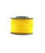 123Paracord Microcord 1.4MM Canary  yellow - 40 mtr