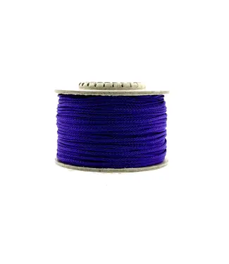123Paracord Microcord 1.4MM Deep Purple - 40 mtr