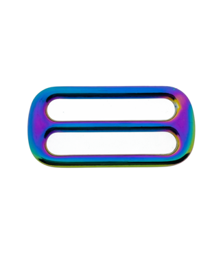 123Paracord Tri-Glide 38MM Neo-Chrome