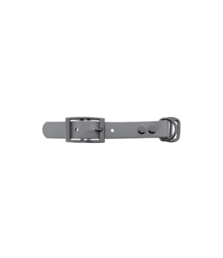 123Paracord Biothane adapter 19mm Red/Grey