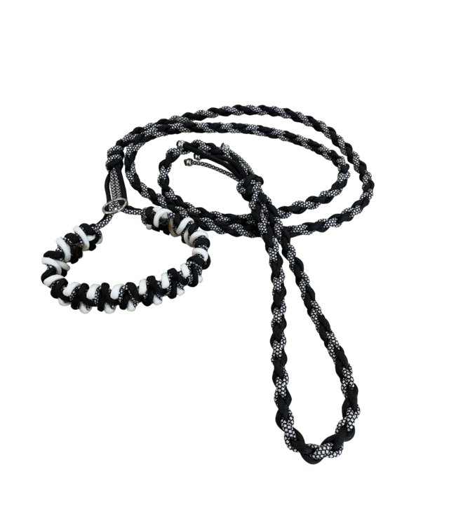 Quick Dogleash pack Black/silver diamond