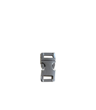 123Paracord Alu-Max 10MM (3 / 8") buckle Chrome