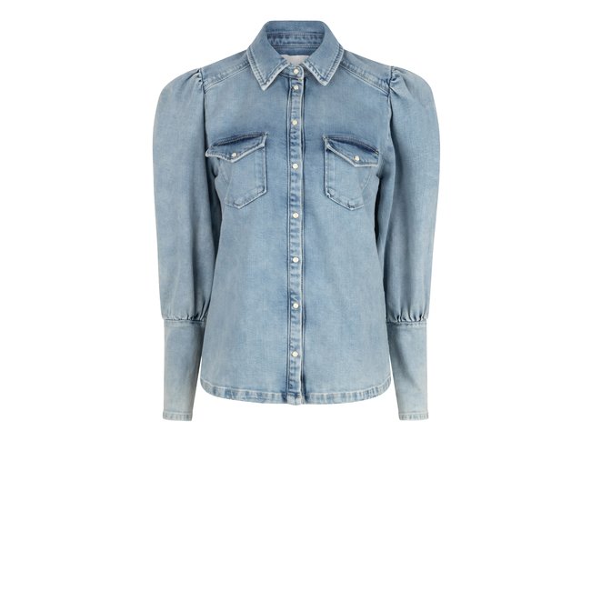 Bjorna denim blouse