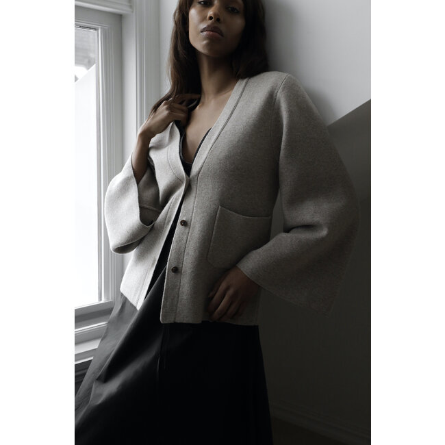 Christian AKS Gemma merino cardigan