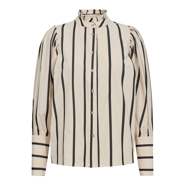 Co'Couture TessieCC stripe puff shirt