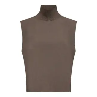 Co'Couture VidaCC Rib Turtleneck Vest