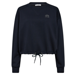 Co'Couture CleanCC Crop Tie Sweat