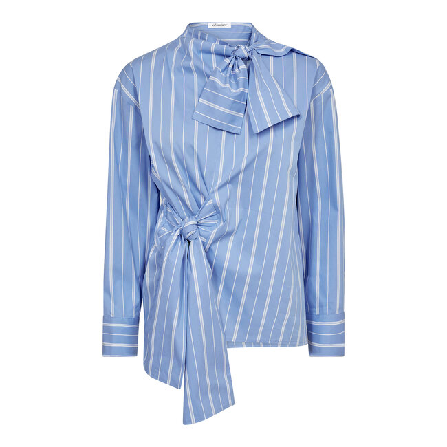 Co'Couture ShiraCC stripe bow blouse