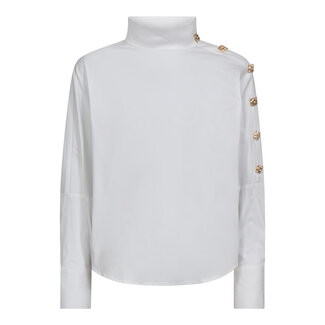 Co'Couture SannaCC asym button blouse