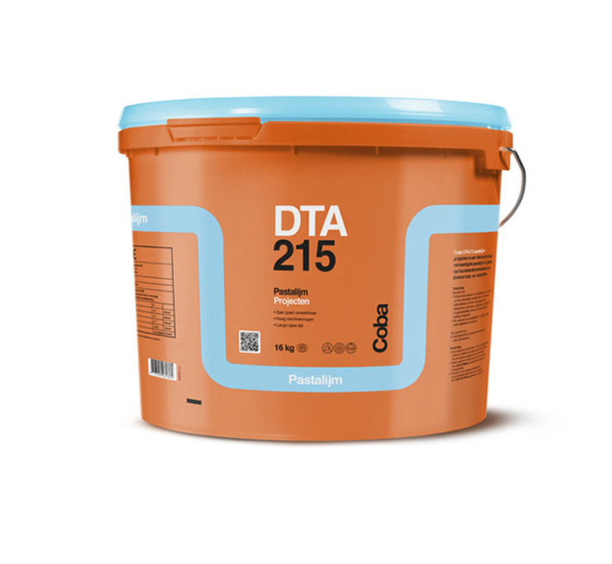 Coba DTA 215 Pasta Tegellijm 16 kg.