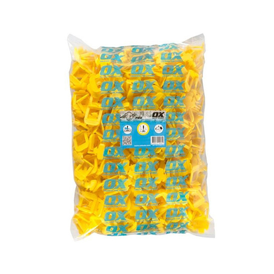 OX Pro Tegel Levelling Clips 250 st. 3x22 mm