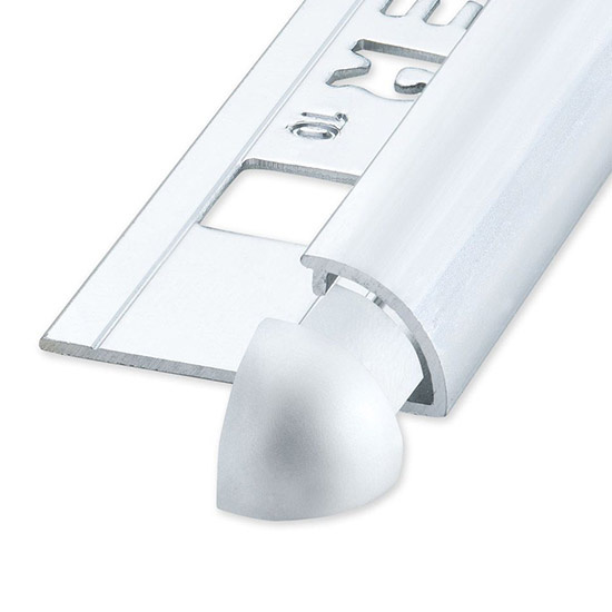 Buitenhoek RONDEX Alu rond hoogglans 6mm 2 stk