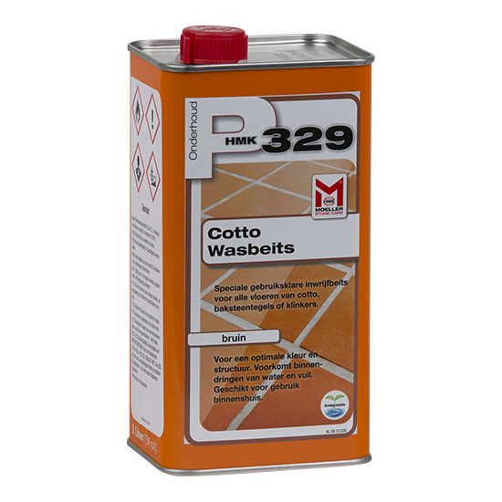 HMK P329 Cotto wasbeits Bruin 1 Liter